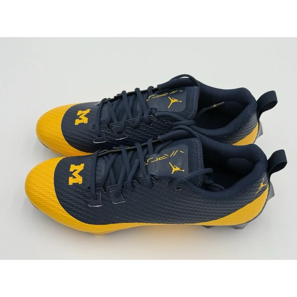 Size 11 - Nike Jordan Vapor Edge Speed 360 2 Michigan PE FJ5724-407 No Box Lid